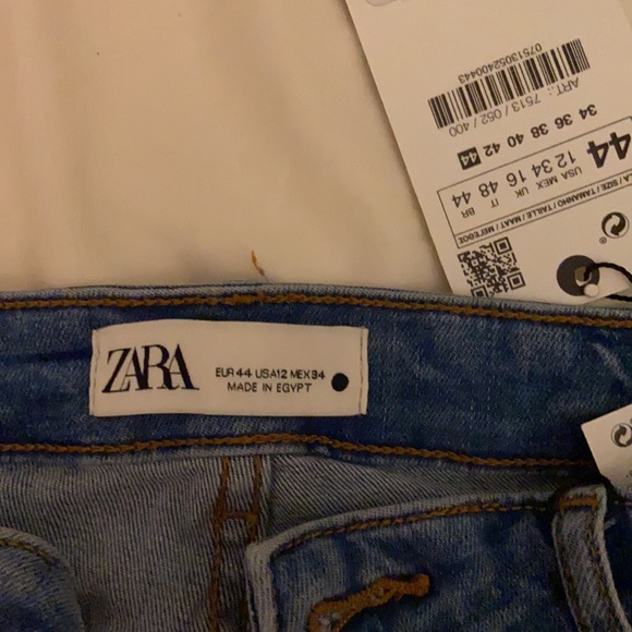 Zara mid-rise distressed skinny jeans - Picture 4 of 4
